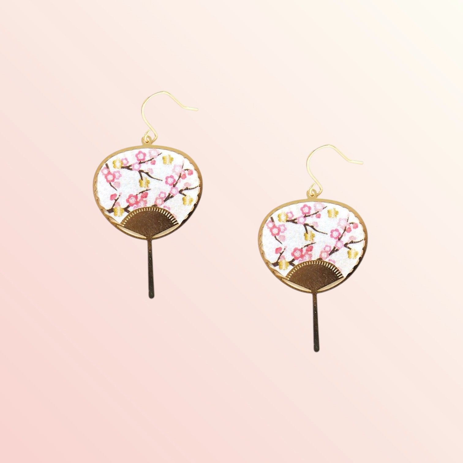 Hanami Fan Earrings 1