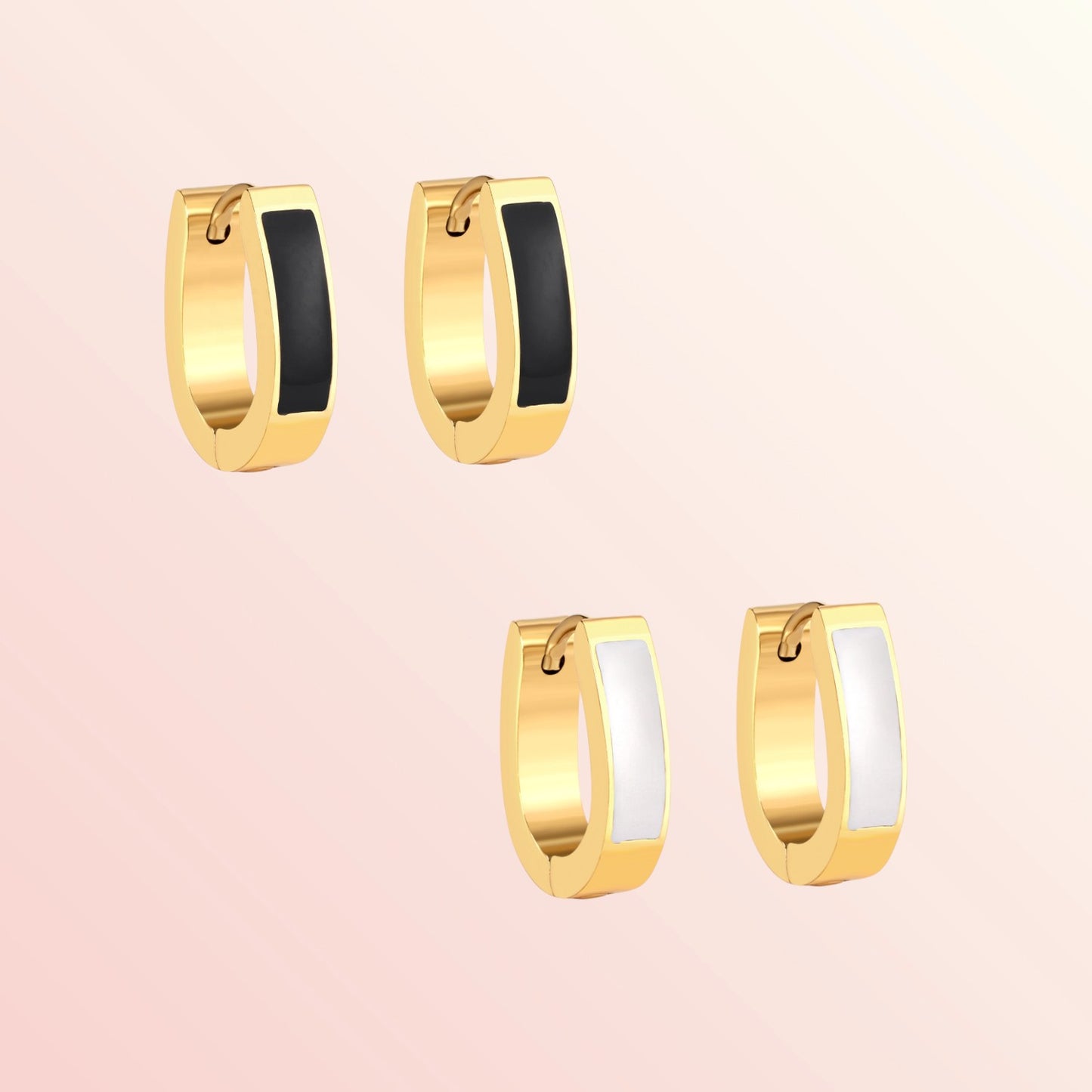 Monochrome Couture Hoops 1