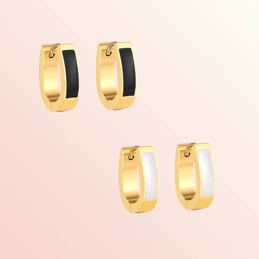 Monochrome Couture Hoops 1