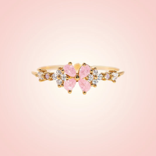 Pink Petals Ring 3