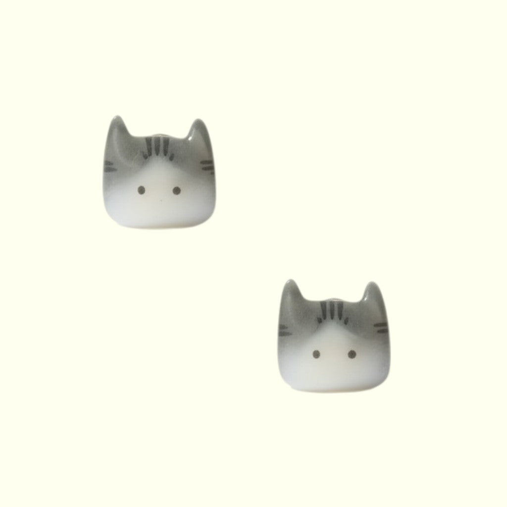Purrfect Kitty Studs 4