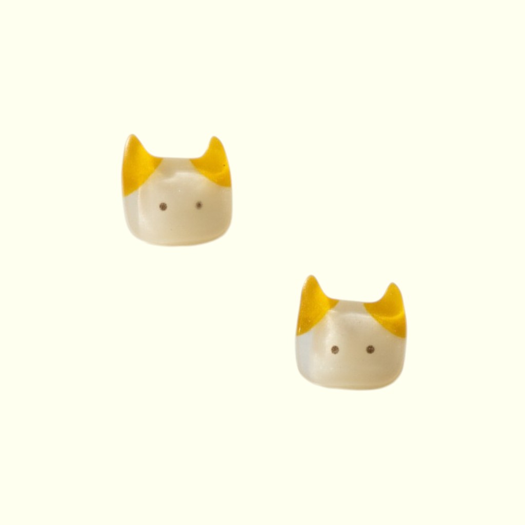 Purrfect Kitty Studs 5