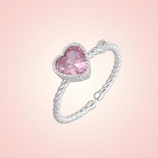 Rosy Love Band Ring 5