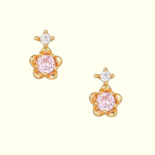 Rosy Starfall Studs 2