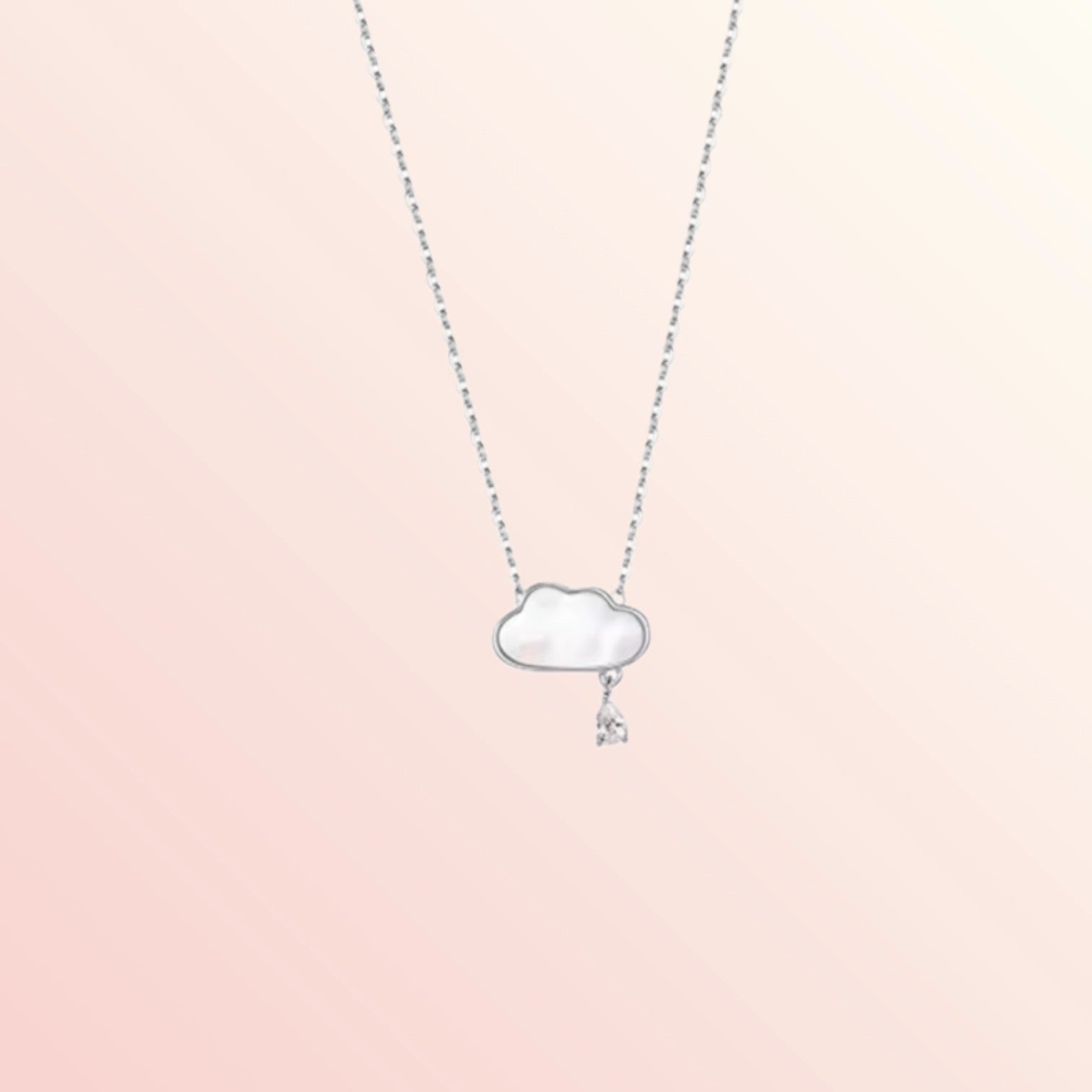 Silver Drizzle Necklace 1