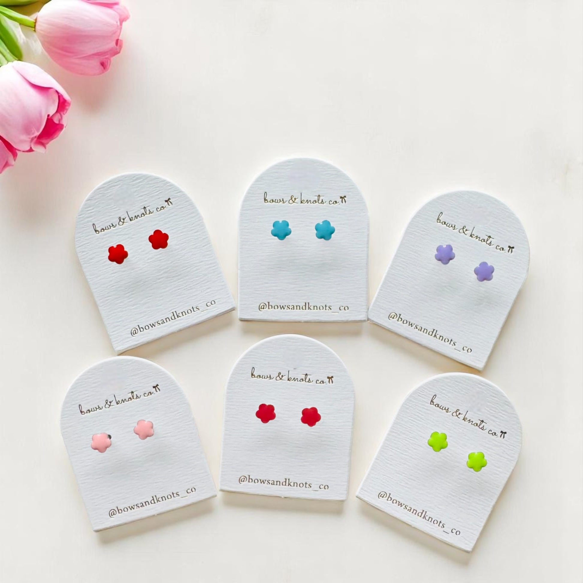 Silver Starry Wink Stud Earrings 1