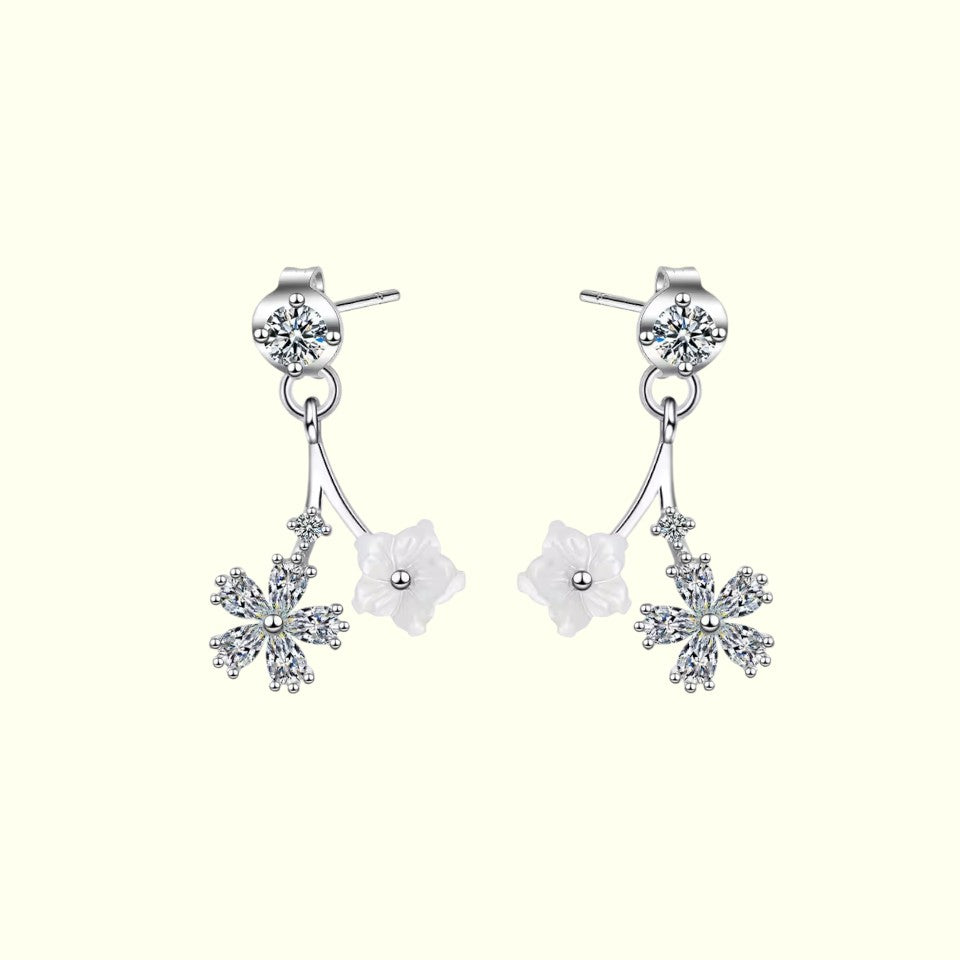 Snow Blossom Earrings 3