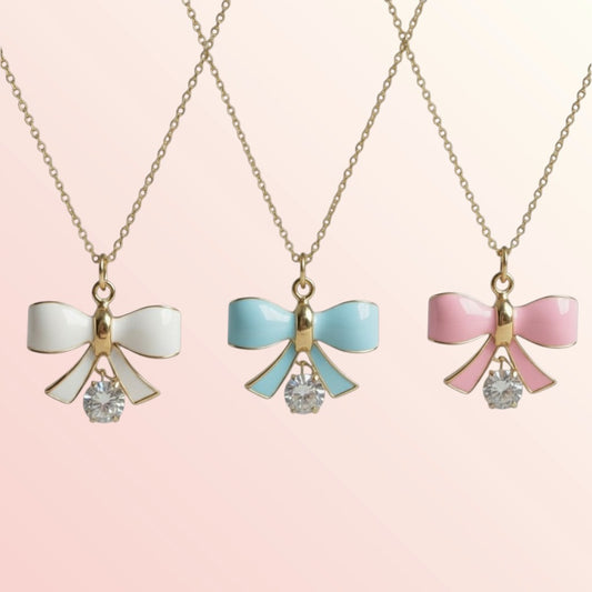 Twinkle Bow Necklace 1