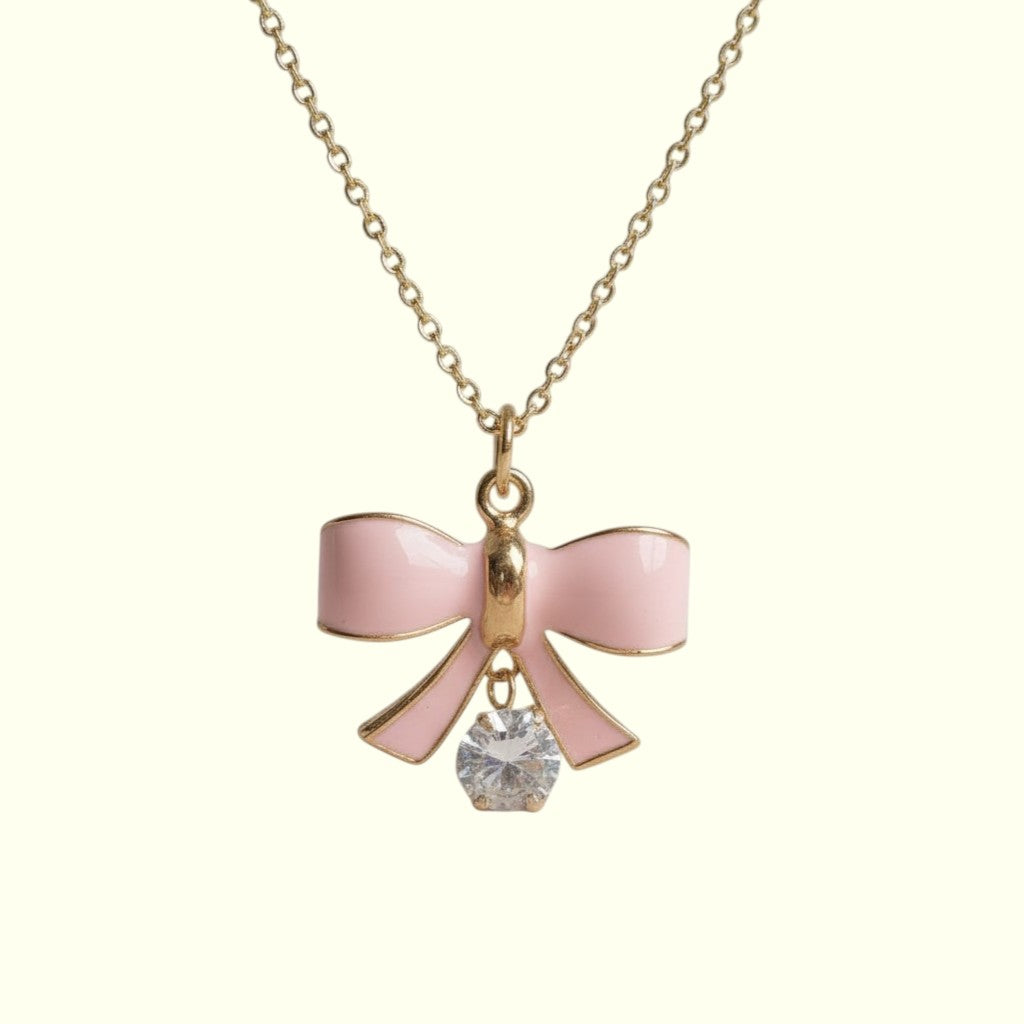 Twinkle Bow Necklace 4