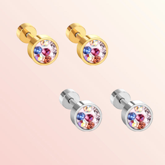 Twinkle Prism Stud Earrings 3