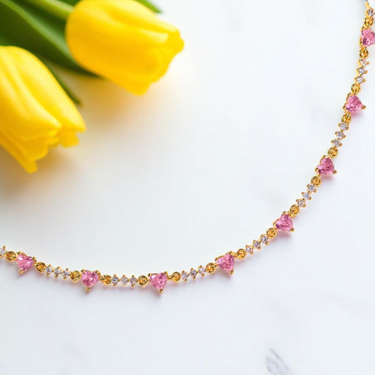 Twinkle heart Chain Bracelet 1