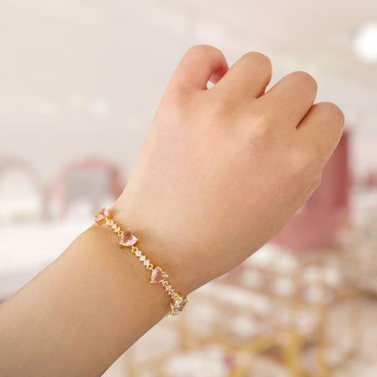 Twinkle heart Chain Bracelet 2