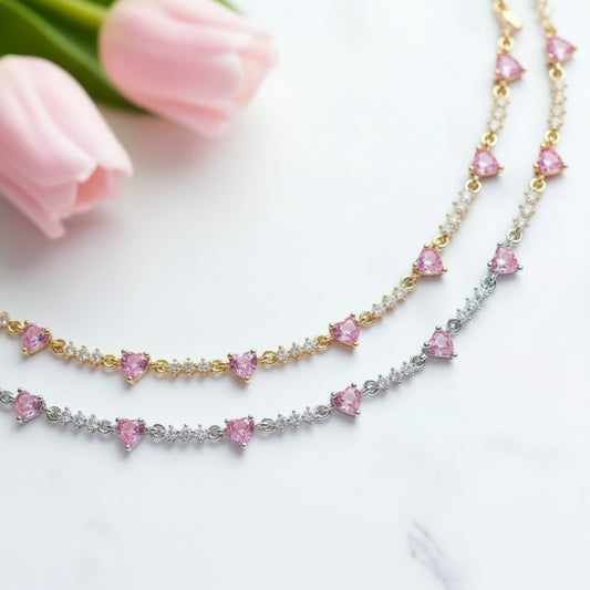 Twinkle heart Chain Bracelet 3