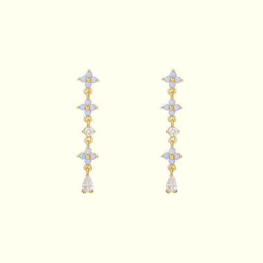 Victorian Azure Earrings 1