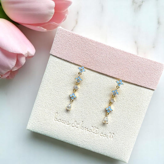Victorian Azure Earrings 3