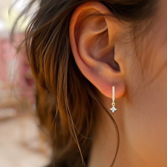 Victorian Azure Hoops 4