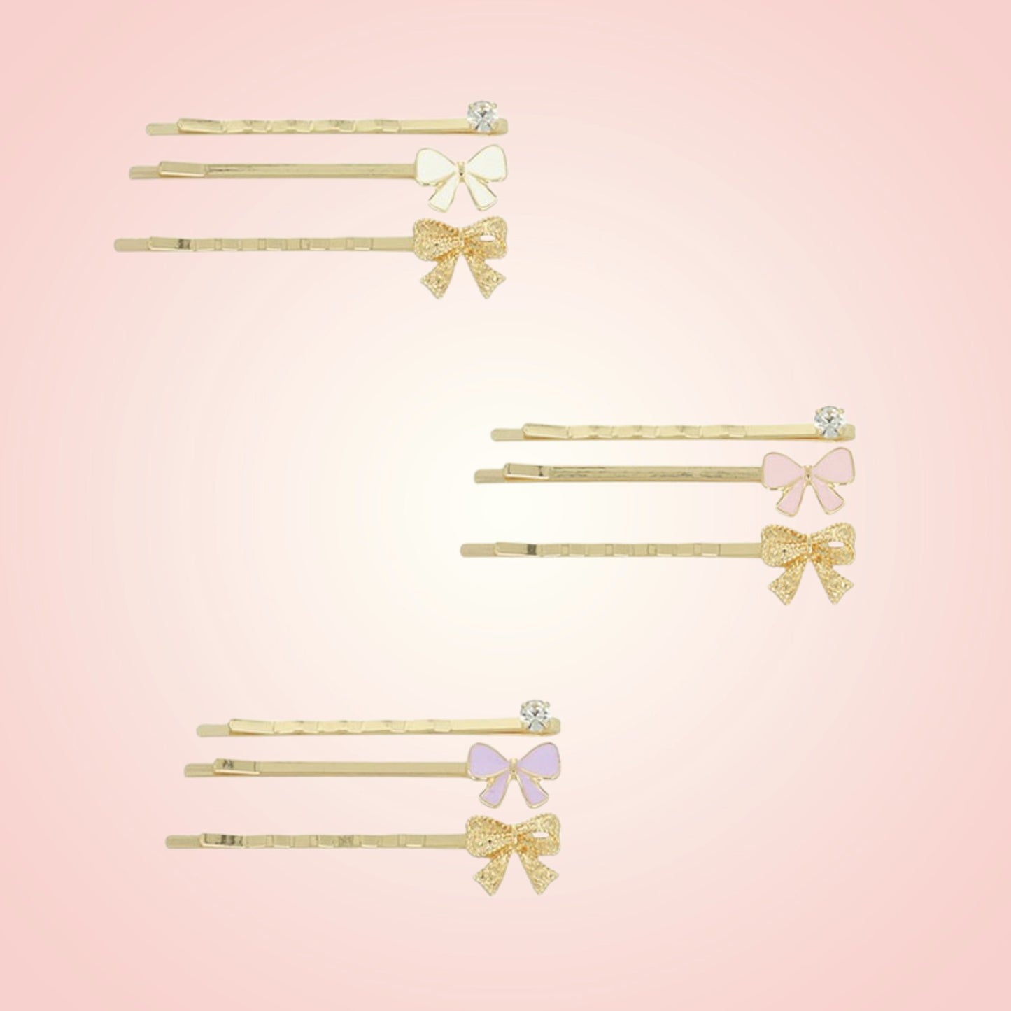 Whimsy Bow Hairclips 1
