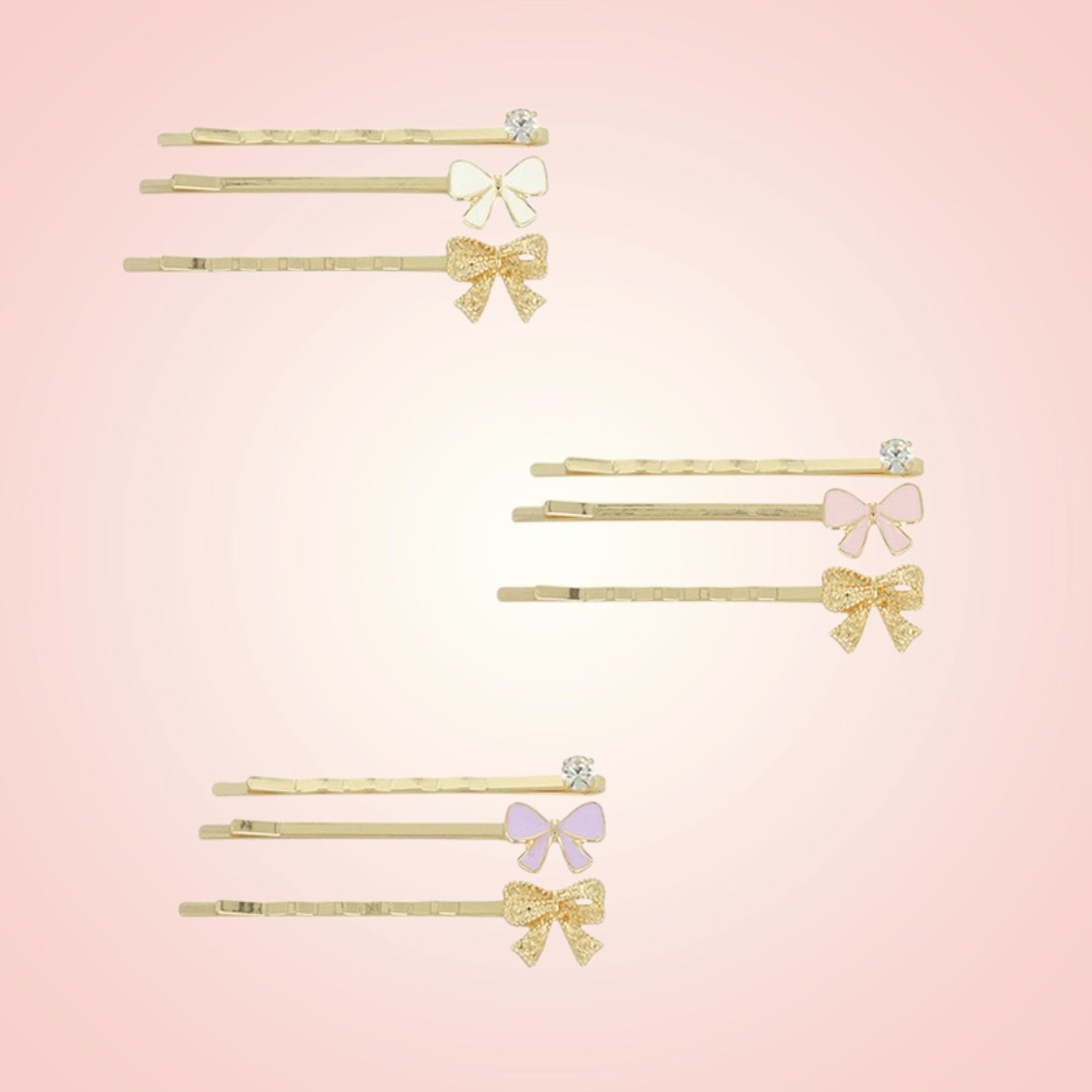 Whimsy Bow Hairclips 1