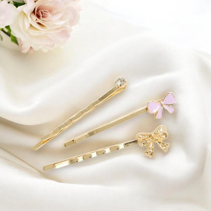 Whimsy Bow Hairclips 4